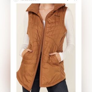 Columbia Women's Brown Quilted Vest
